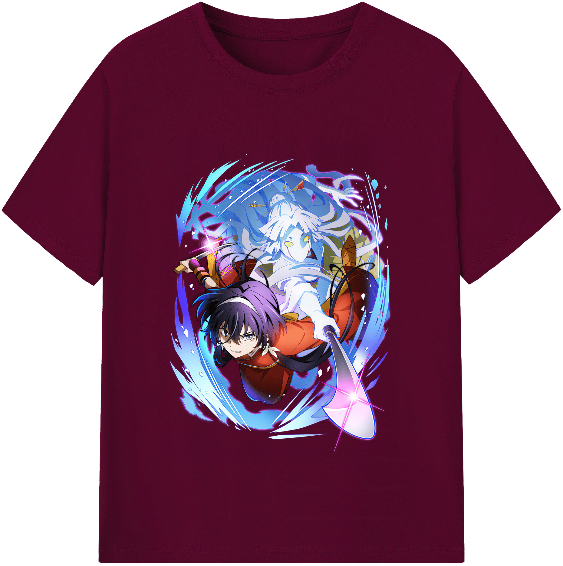 （画像用） 文豪ストレイドッグス Bungo Stray Dogs レディースカジュアルプリントTシャツ（綿100％）